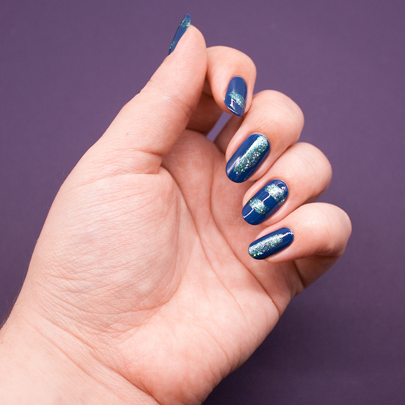 anny - jeans calling, china glaze - deviantly daring, step - le12
